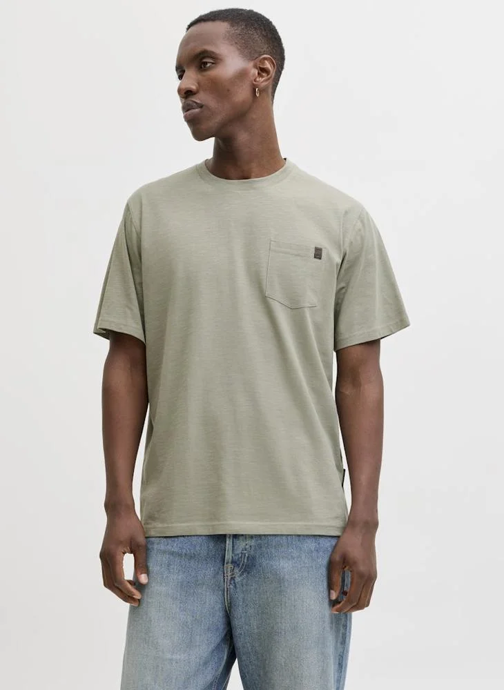 JACK & JONES Casual Crew Neck Regular Fit T-Shirt
